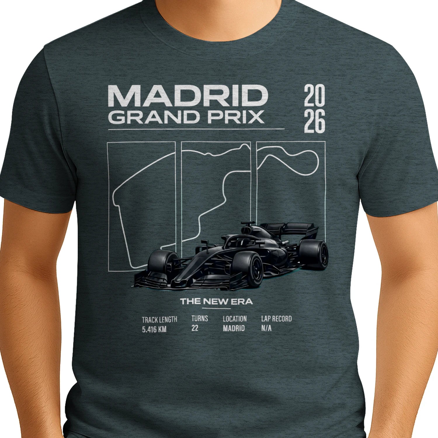Male model, viewing the front side.