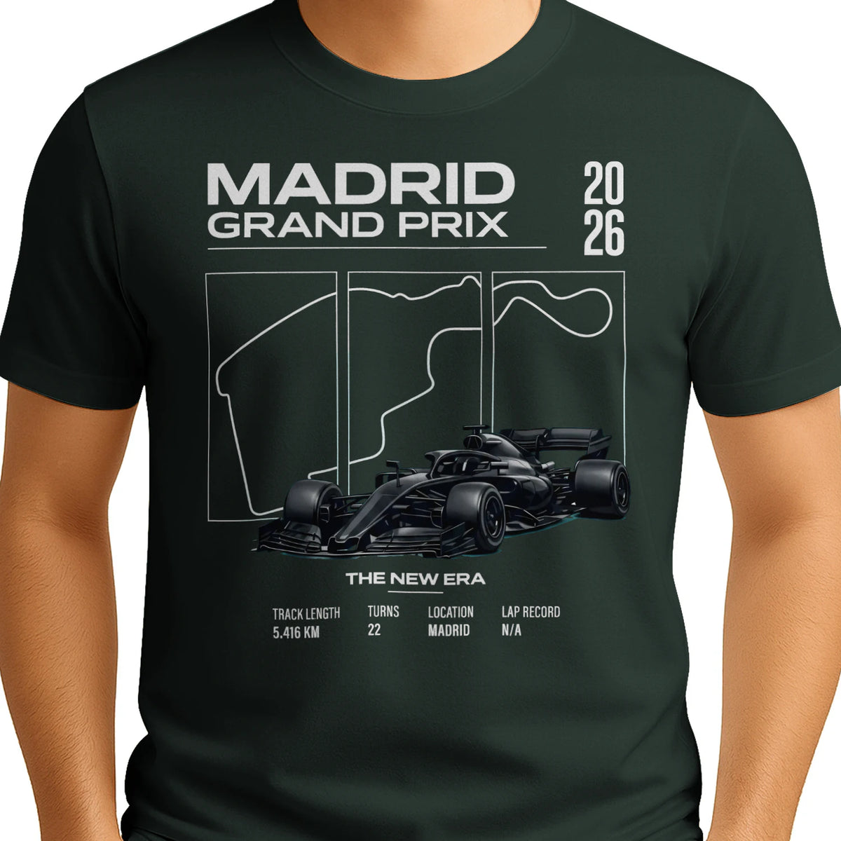 Male model, viewing the front side.