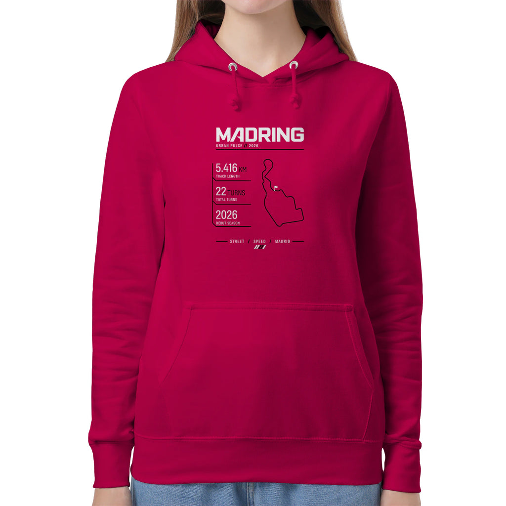 Female model shot, viewing the front side.